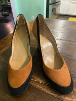 2 pairs of Hermes heels sz 39/8.5