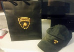 Authentic Lamborghini hat/visor