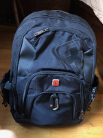 SWISSWIN Airflow Laptop Backpack - Black