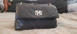 Badgley Mischka Black Quilted Purse