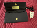 Small black evening clutch