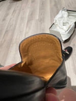 Gucci Horsebit Bee Leather Mules - Men Black 8.5 IT