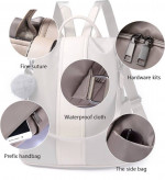 Women Backpack Purse Waterproof Nylon Anti-theft Rucksack