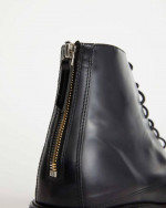 WANT LES ESSENTIELS MONTORO HIGH LUG-SOLE DERBY BOOT - Black Size EU:4