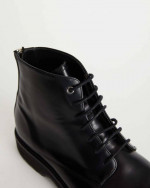WANT LES ESSENTIELS MONTORO HIGH LUG-SOLE DERBY BOOT - Black Size EU:4