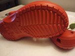 ****BRAND NEW Red Crocs "Classic Clog K" Size kids 6****