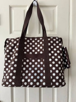 Polka Dot Tote Bags (2) - New