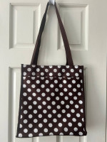 Polka Dot Tote Bags (2) - New