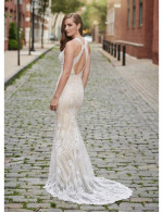 Enchanting by Mon Cheri Wedding Dress 120172 in Ivory. Size 14. NWT!