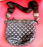 MZ Wallace  Black Quilted Crossbody Black Friday Sale