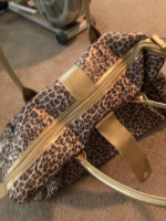 New Vera Wang and Baby Phat Overnight/Duffle Bags (Cheetah, Black)