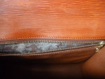 Authentic Vintage Louis Vuitton LV Monceau Brown Epi Leather Handbag