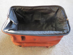 Frye Tan Leather Toiletry Travel Bag Excellent!