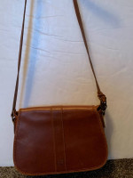 Timberland Sun Olbia Brown Leather Shoulder Bag Crossbody Purse