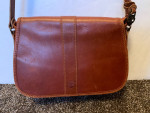 Timberland Sun Olbia Brown Leather Shoulder Bag Crossbody Purse