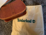 Timberland Sun Olbia Brown Leather Shoulder Bag Crossbody Purse