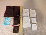J Crew Coach Kate Spade drawstring bags pouches empty jewelry travel
