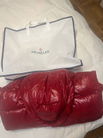 RED MONCLER MAYA PUFFER