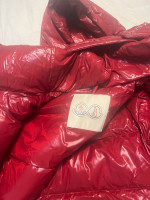 RED MONCLER MAYA PUFFER