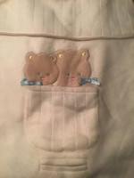 Vintage Quiltex Baby 2pc 0/6 Months Bunting