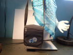 Portable Game System Carrying Case Adjustable Shoulder Strap Bag: Used