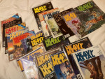 Heavy Metal Comic Scifi Fantasy Magazine LOT OF 70 ISSUES