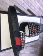 Gucci Crystal Slides