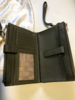 Green Michael Kors Handbag Purse w/ Wallet (Used)