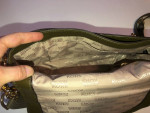 Green Michael Kors Handbag Purse w/ Wallet (Used)