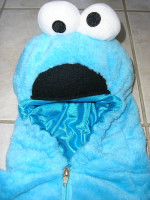 COOKIE MONSTER SESAME STREET Toddler JUMPSUIT