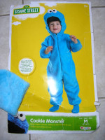 COOKIE MONSTER SESAME STREET Toddler JUMPSUIT