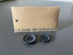 Mens Club Monaco navy knit blazer and navy Calvin Klein suit pants