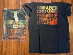 3 Abercrombie T-Shirts Large Size with Logo and Designs/Pictures