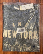 3 Abercrombie T-Shirts Large Size with Logo and Designs/Pictures