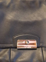 New Coach Shoulder Black Leather Bag