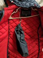 Tommy Hilfiger women's quilted winter jacket coat with hood