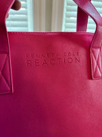 Large hot pink Kenneth Cole Reaction purse
