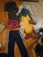Women blouses, skirts, bags, pants, bras