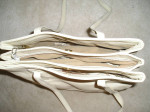 Cream-Colored Leather Handbag