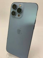 Apple iPhone 13 Pro Max Sierra Blue 128GB Unlocked, 30 Day Warranty