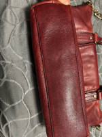 Michael Kors Burgandy Satchel Bag