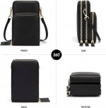 REDUCED! Small Crossbody Multi Zipper Cell Phone Purse