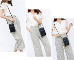REDUCED! Small Crossbody Multi Zipper Cell Phone Purse