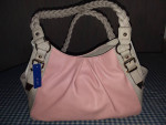APT 9 Purse Pink Grey Cream - new