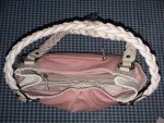 APT 9 Purse Pink Grey Cream - new