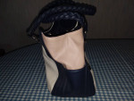 APT 9 Purse Cream Navy Tan - new