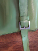 Hobo Int'l leather purse, light green, adjustable handles, like new