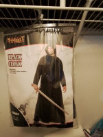 Black cloak costume