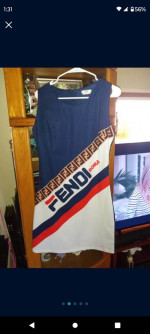 Vintage Fendi Roma Dress