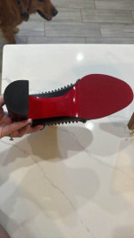 BRAND NEW Christian Louboutin Out Line Spikes 70 Leather Chelsea Boots